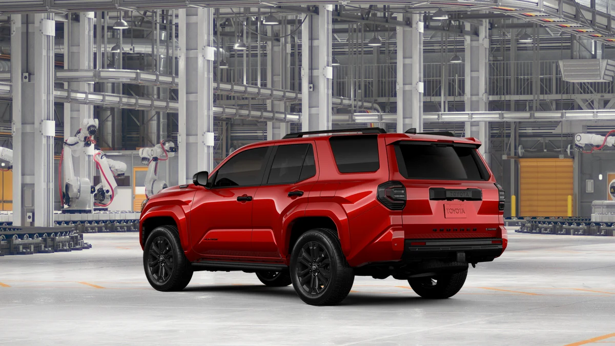 New 2026 Supersonic Red Toyota Platinum image 6