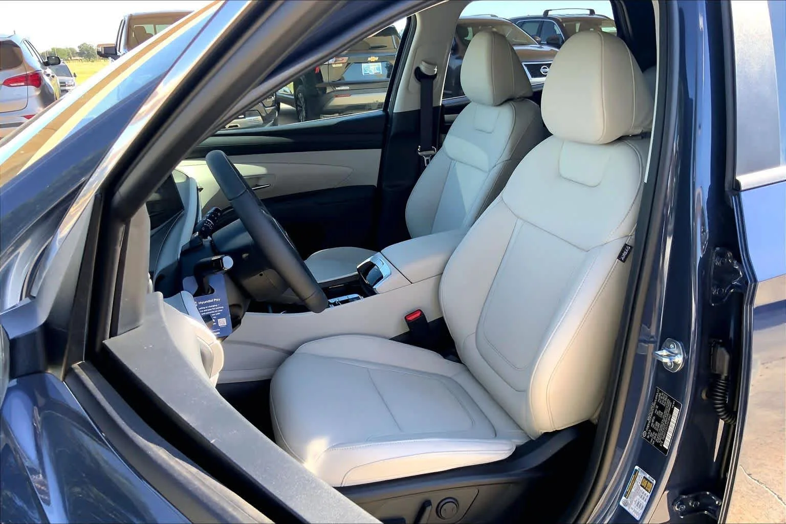 New 2026 Atlantis Blue Hyundai SEL Premium image 7