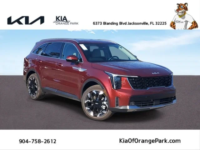New 2025 Dawning Red Kia EX image 1