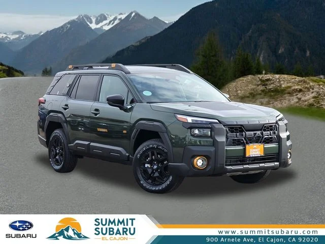 New 2026 DEEP EMERALD GREEN PEARL Subaru Wilderness image 1