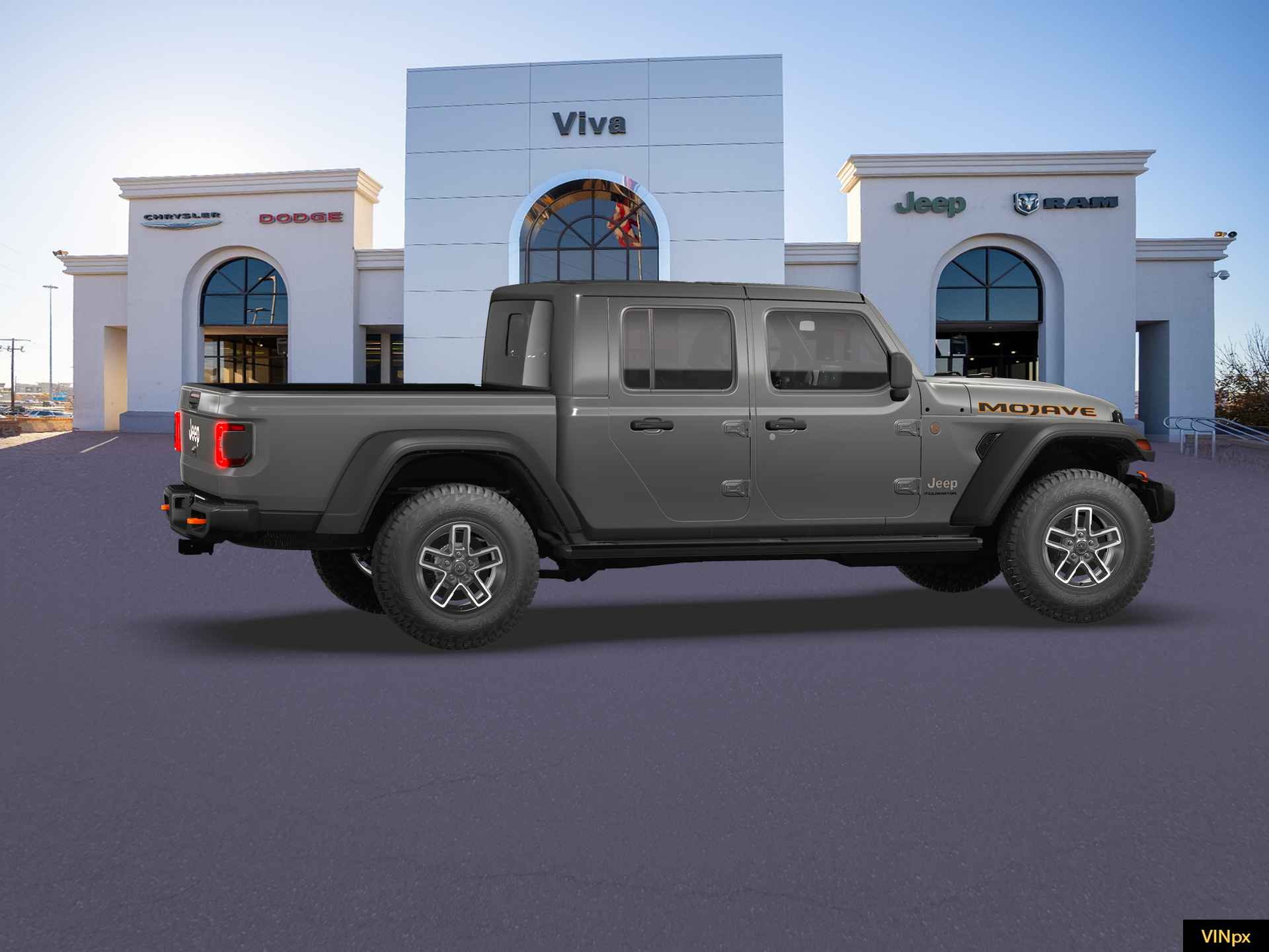 New 2026 Granite Crystal Metallic Clear-Coat Exterior Paint Jeep Mojave image 15