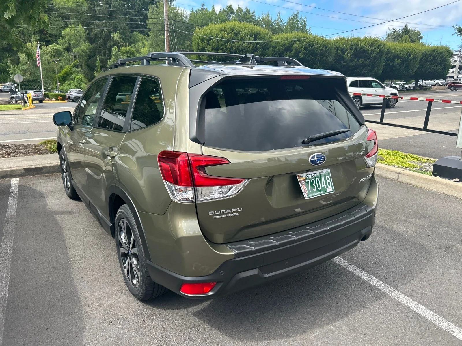 Used 2024 Green Subaru Limited image 6