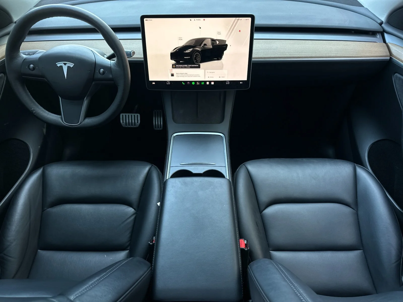 Used 2022 Black Tesla Performance image 12