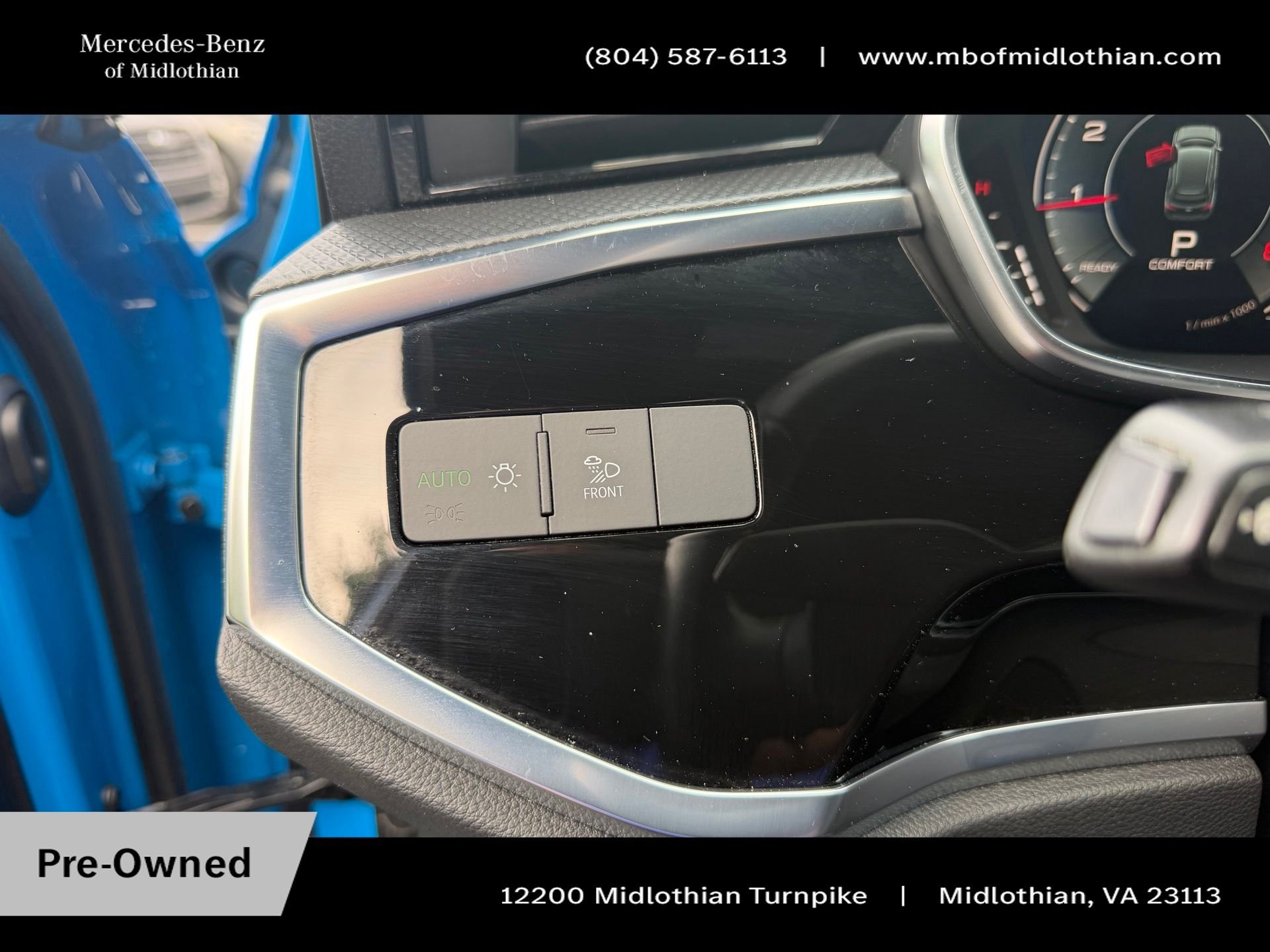 Used 2023 Blue Audi Premium Plus image 11