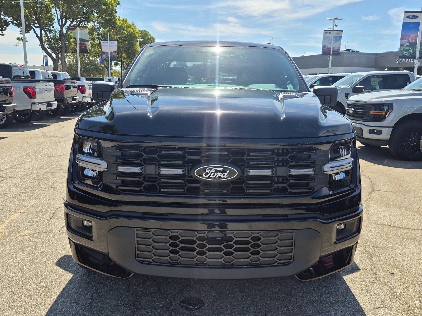 New 2026 Agate Black Metallic Ford STX® image 2