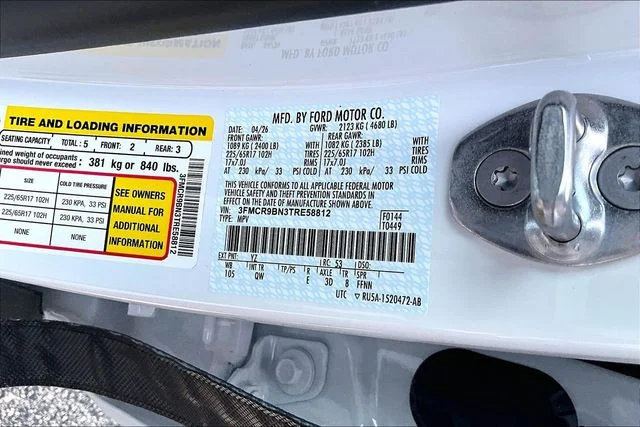 New 2026 Oxford White Ford Big Bend® image 8
