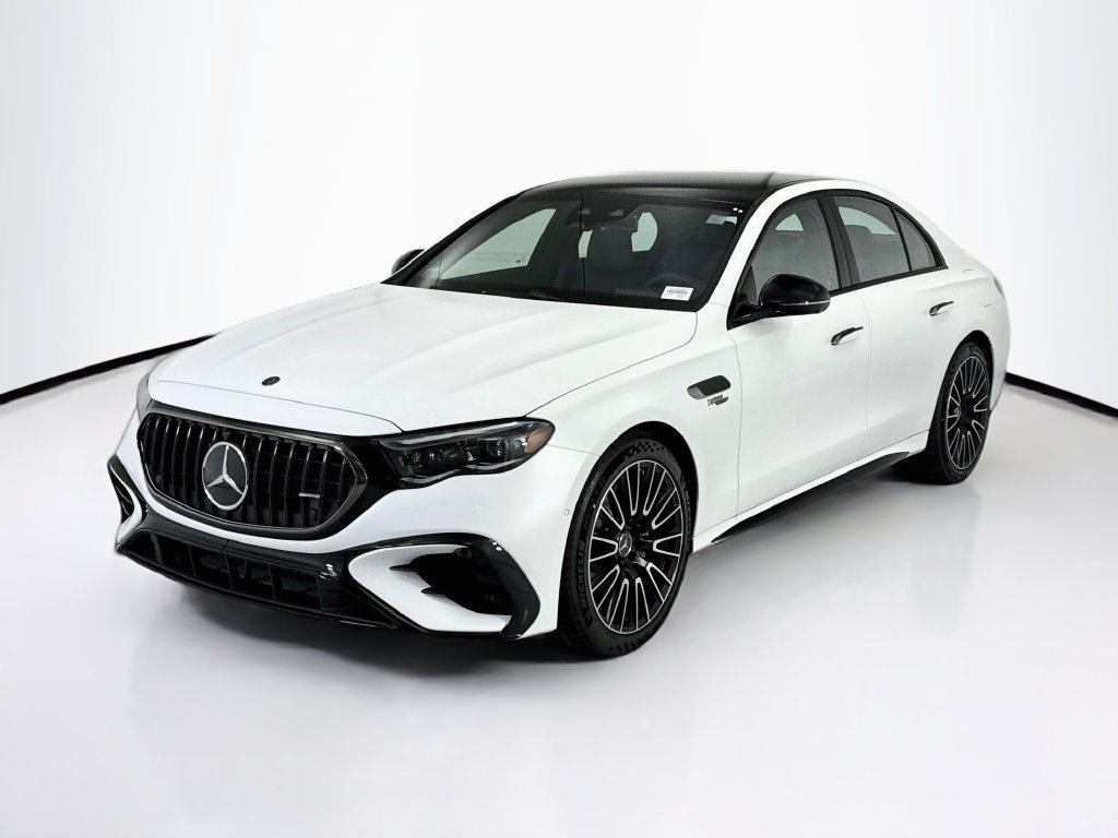 New 2027 MANUFAKTUR Moonlight White Magno Mercedes-Benz E 53 AMG® image 1