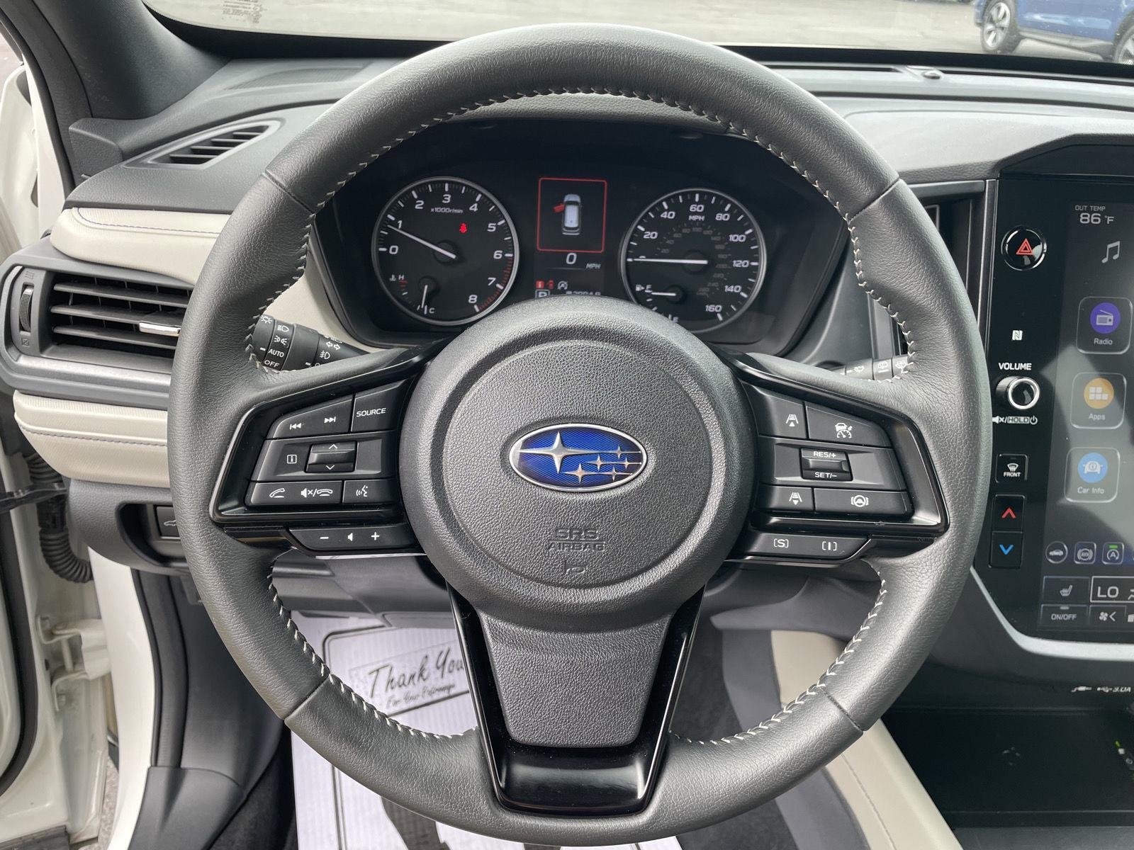 Used 2025 Crystal White Pearl Subaru Premium image 14