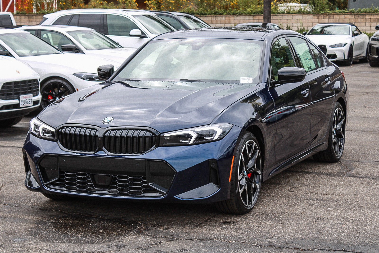 New 2026 Tanzanite Blue II Metallic BMW 330i NA image 3