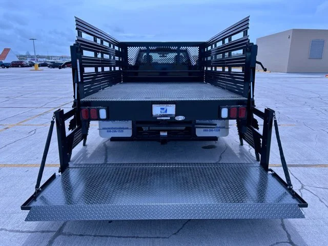 New 2025 OXFORD WHITE Ford XL 12ft Stakebed GVWR 14,000lbs w/Tommy Lift Gate image 11