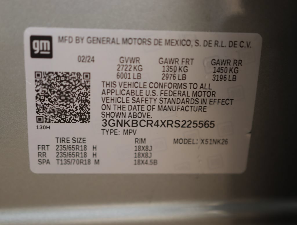Used 2024 Sterling Gray Metallic Chevrolet 2LT image 37