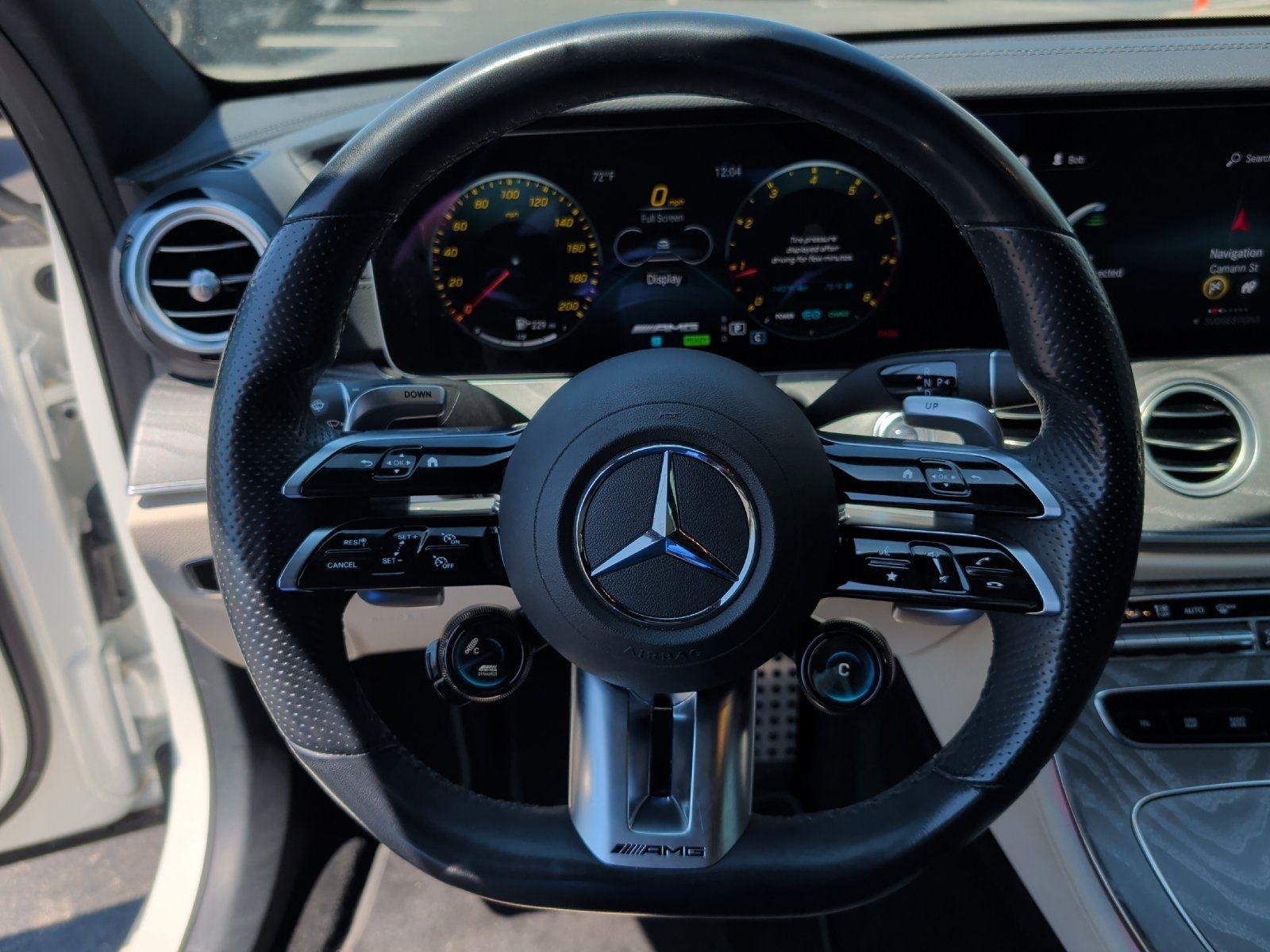 Used 2021 designo Diamond White Mercedes-Benz AMG® E 53 image 18