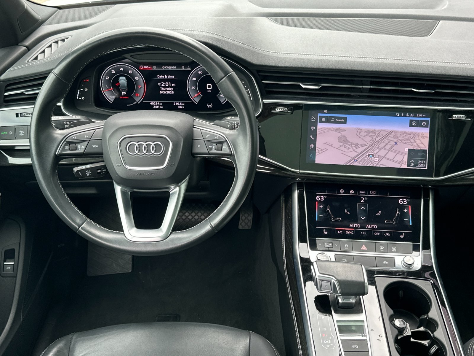 Used 2025 White Audi 55 Premium Plus image 14