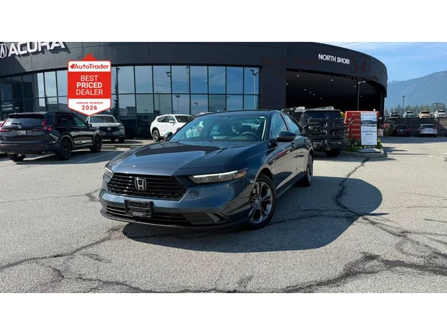 2023 Honda Accord EX CVT Certified Pre-Owned   Local BC   Neat Condi