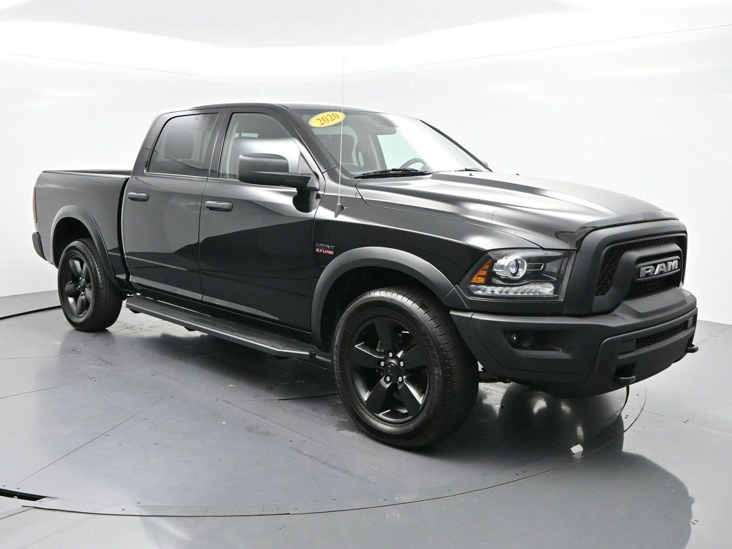 Used 2020 Diamond Black Crystal Pearlcoat Ram Warlock image 2