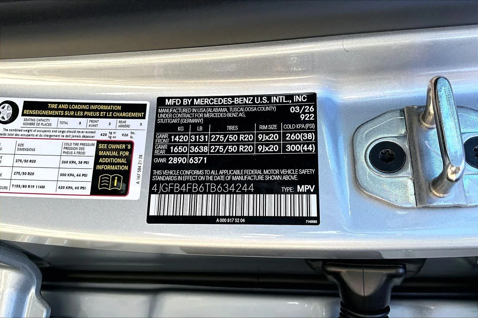New 2026 Cirrus Silver Metallic Mercedes-Benz GLE 350 image 13