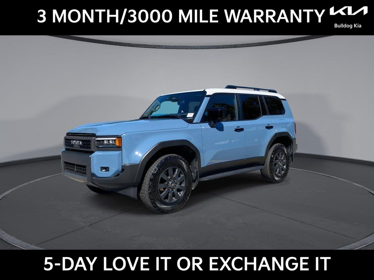Used 2025 Heritage Blue w/Grayscape Roof Toyota Base image 4