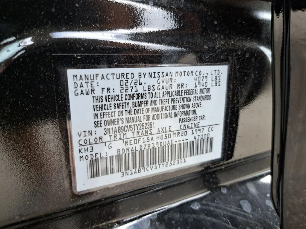 Used 2026 Black Nissan SV image 26