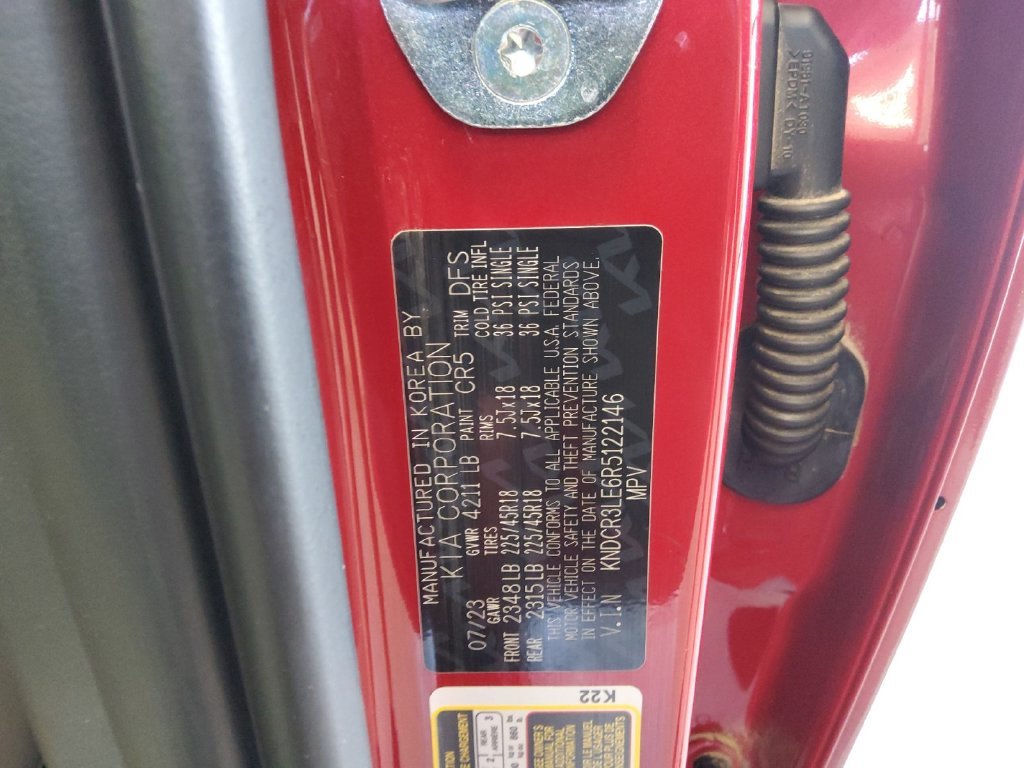 Certified Used 2024 Red Kia EX Touring image 20