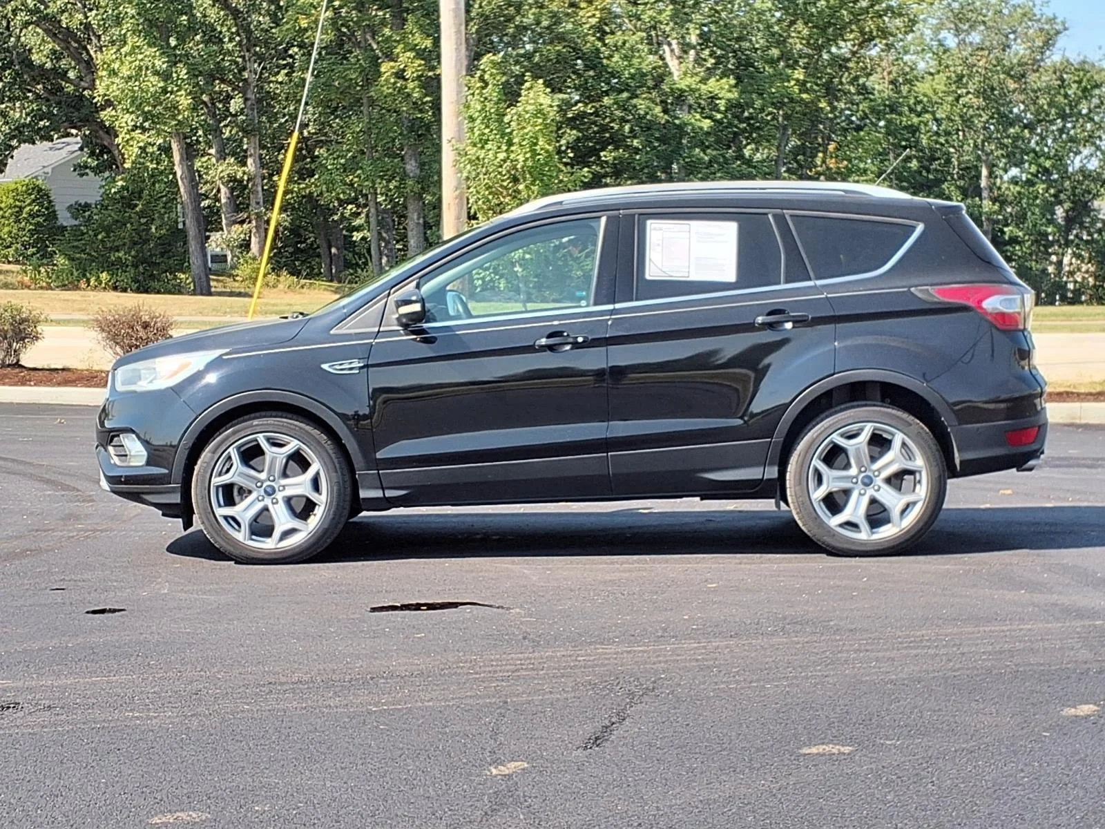 Used 2017 Shadow Black Ford Titanium image 2