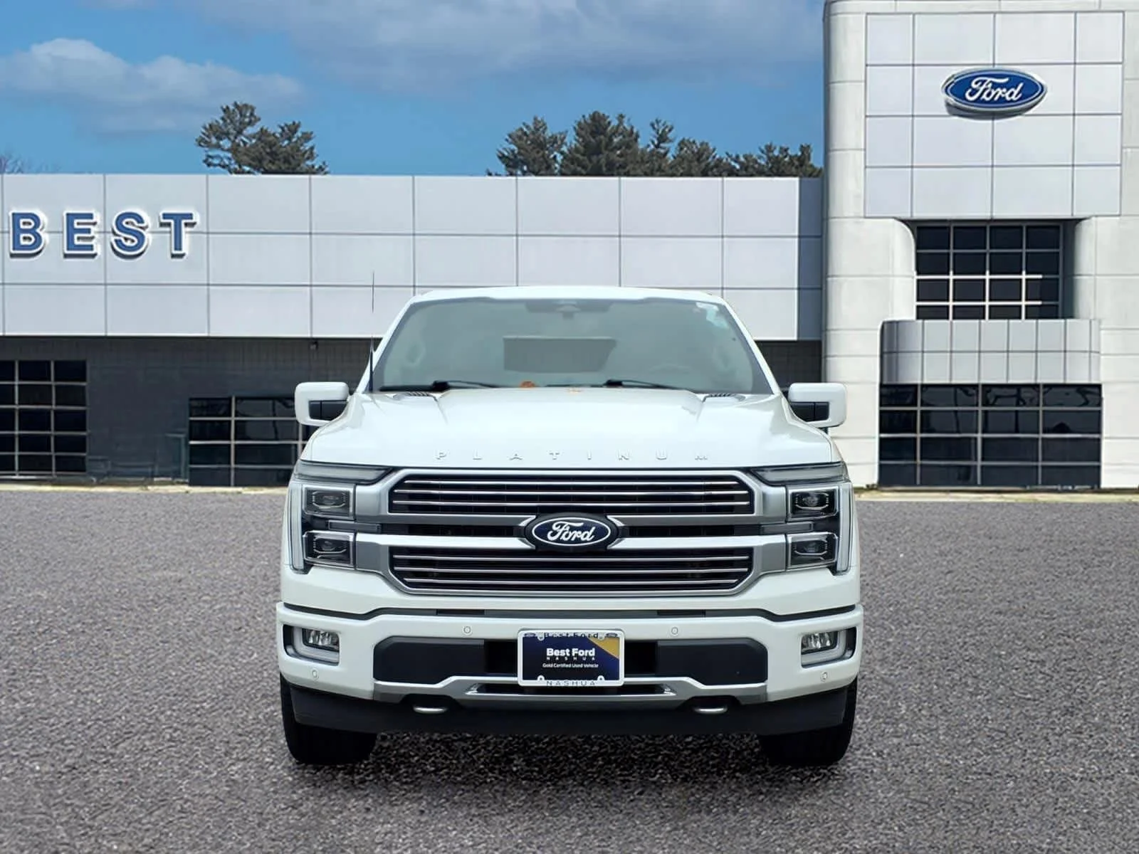 Used 2024 Star White Metallic Tri-Coat Ford Platinum image 10