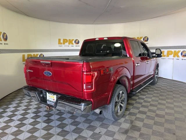 Used 2016 Ruby Red Metallic Ford Lariat image 3