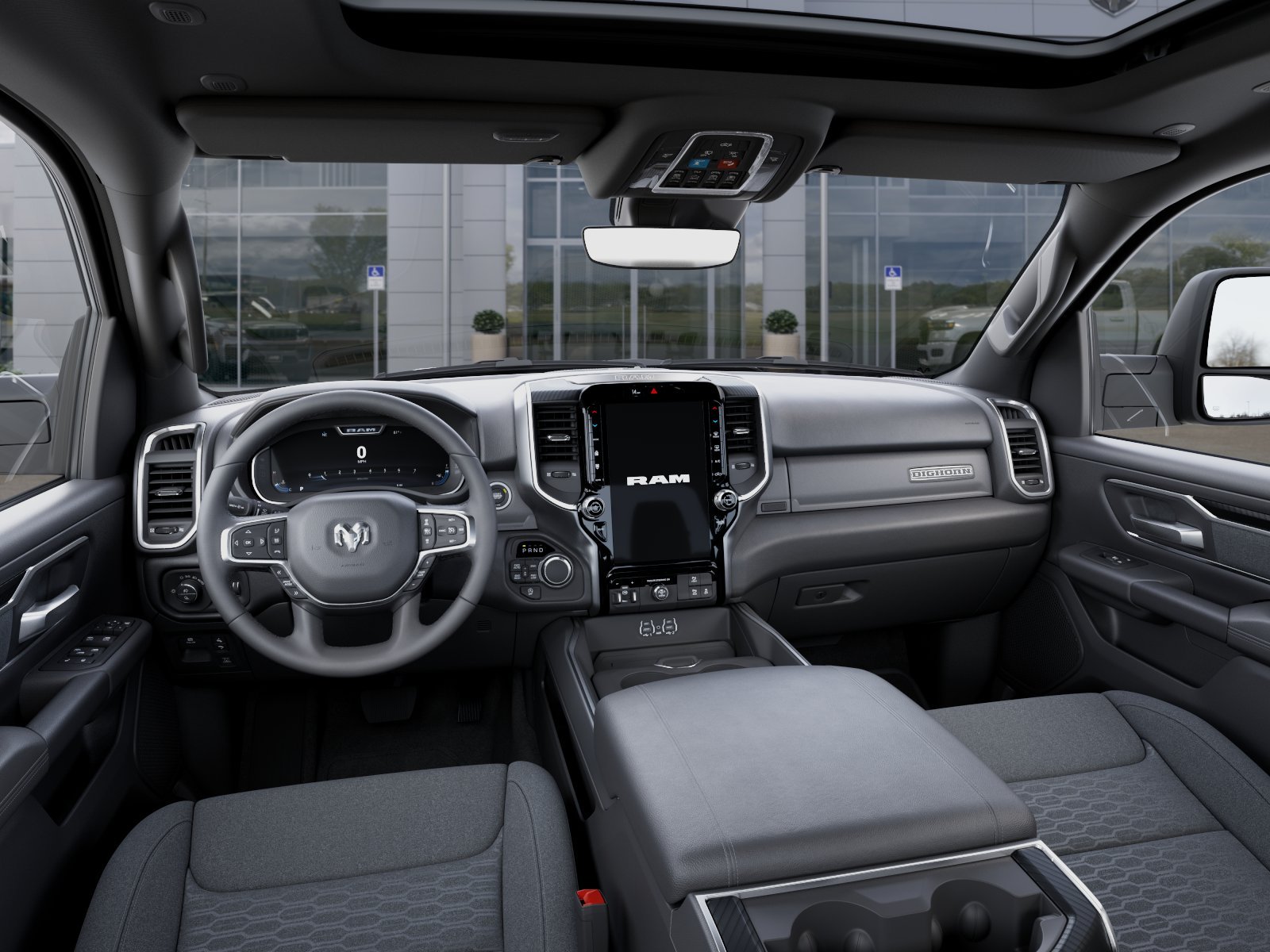 New 2026 Granite Crystal Metallic Clear-Coat Exterior Paint RAM Big Horn/Lone Star image 40