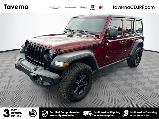 2022 Jeep Wrangler Unlimited Willys