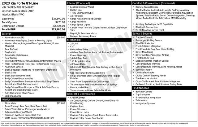 Used 2023 Black Kia GT-Line image 31
