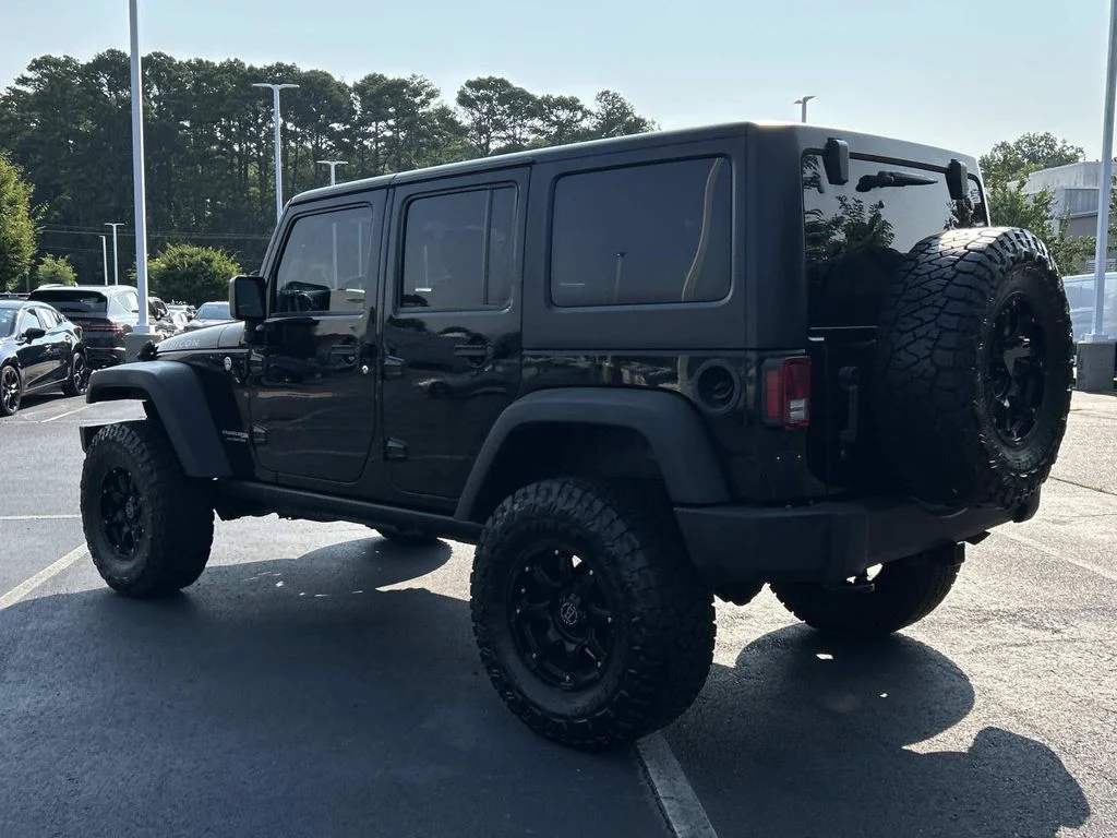 Used 2018 Black Jeep Unlimited Rubicon image 4
