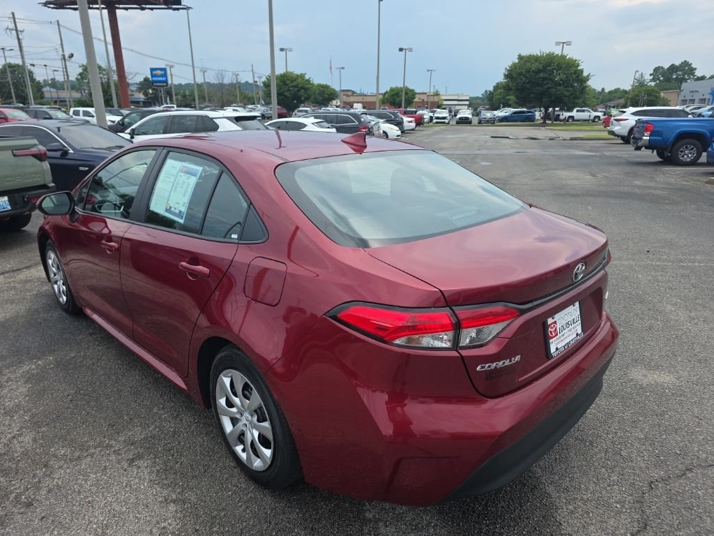 Certified Used 2025 Red Toyota LE image 6