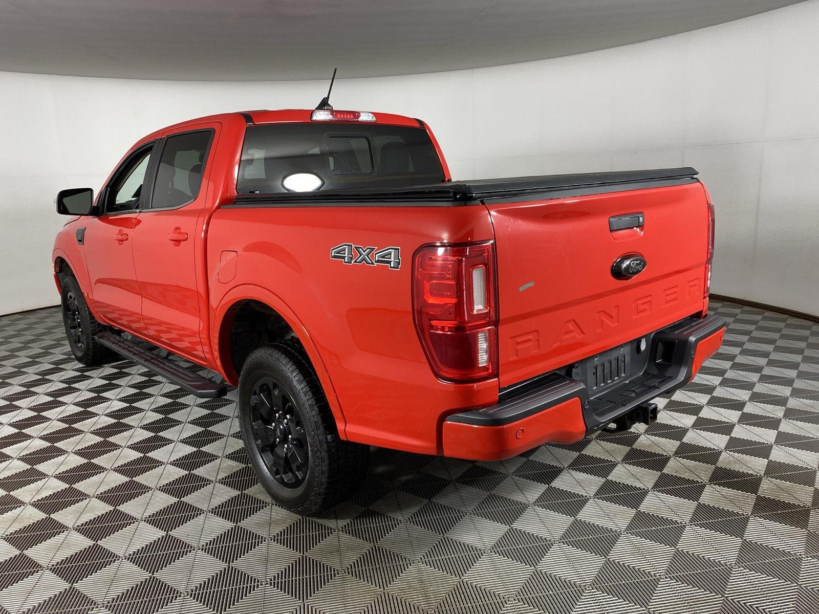 Used 2021 Race Red Ford LARIAT image 8