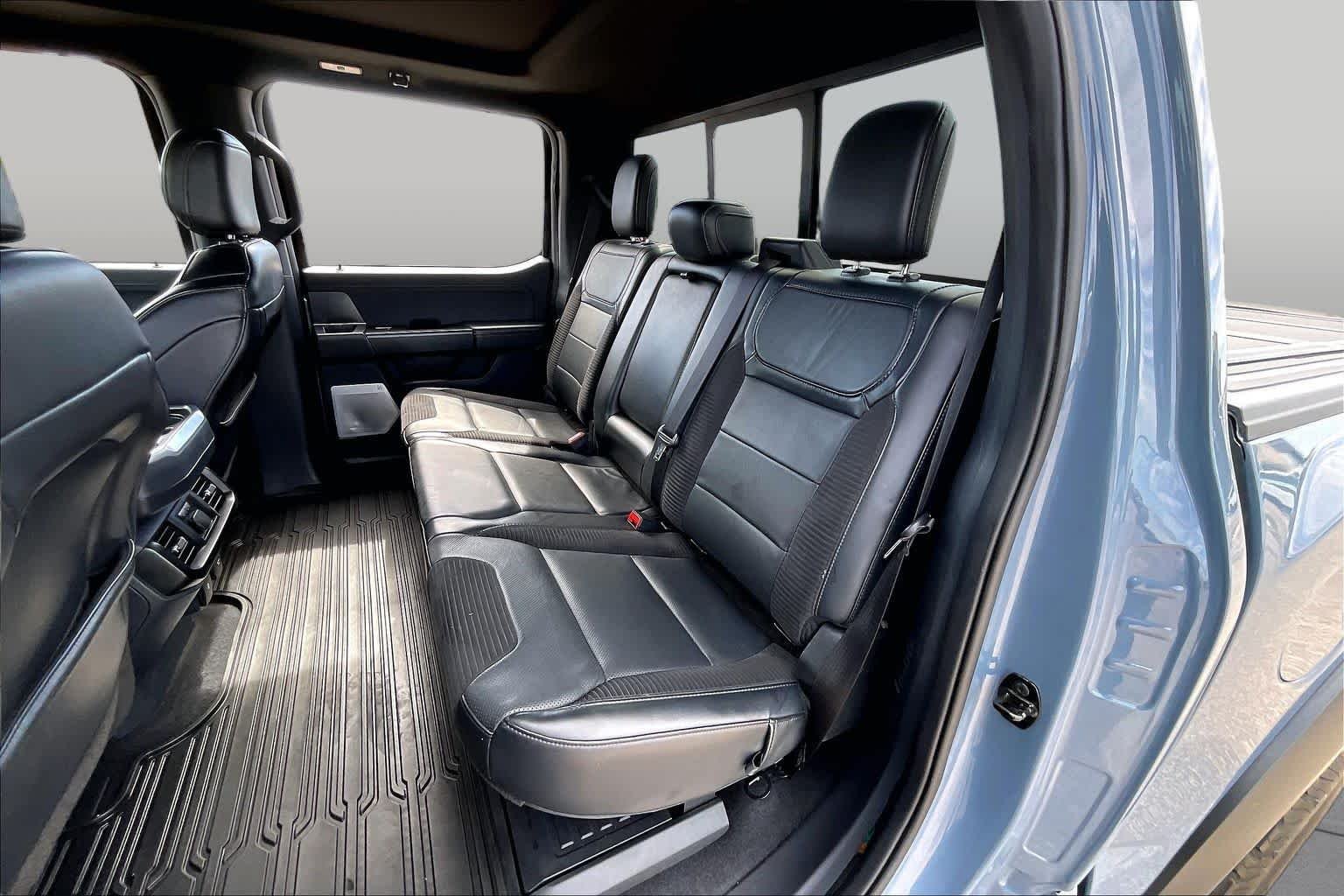 Used 2023 Azure Gray Metallic Tri-Coat Ford Raptor image 20