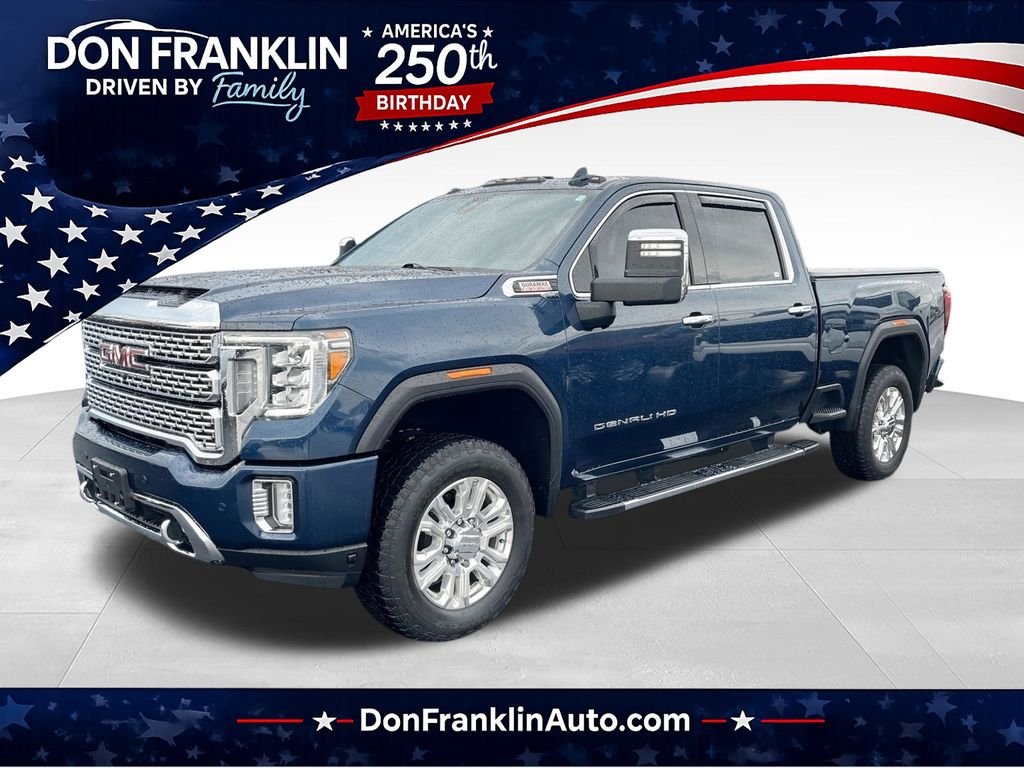 Used 2022 Blue GMC Denali image 1