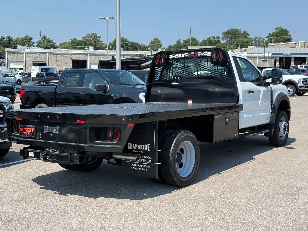 New 2025 Oxford White Ford XL - Knapheide 11' Gooseneck Platform image 3