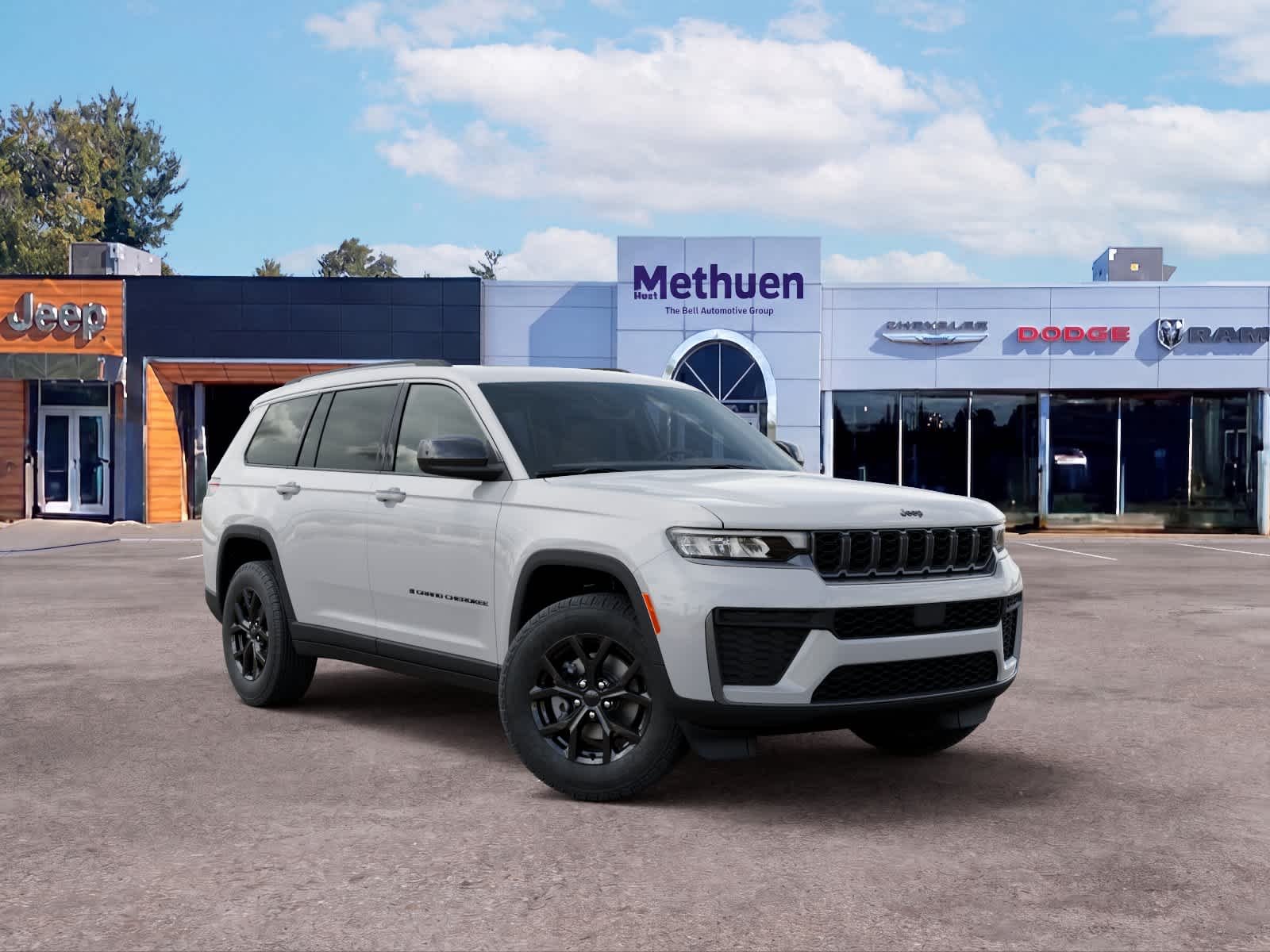 New 2026 Bright White Clear-Coat Exterior Paint Jeep Laredo Altitude image 5