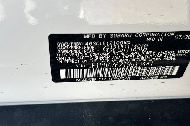 New 2026 CERAMIC WHITE Subaru tS image 23