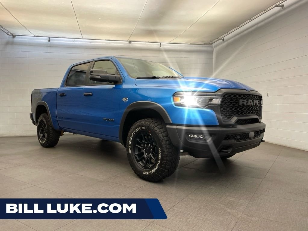New 2026 Hydro Blue Pearl-Coat Exterior Paint RAM Rebel image 1