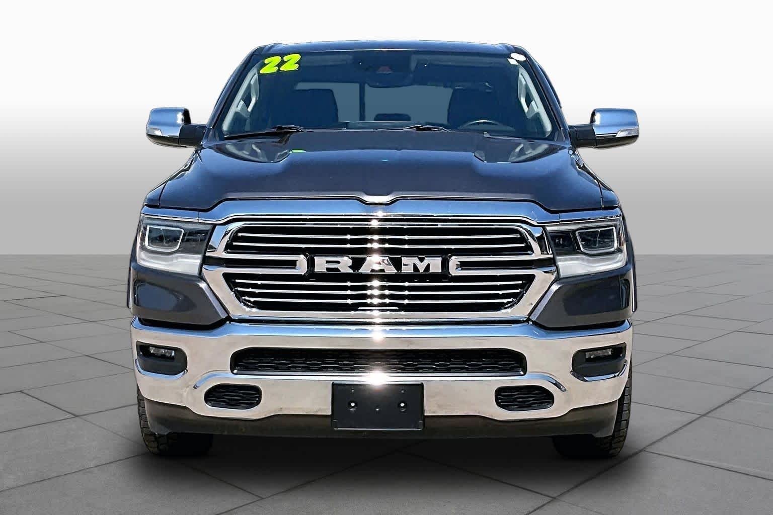Used 2022 Granite Crystal Metallic Clearcoat Ram Laramie image 4