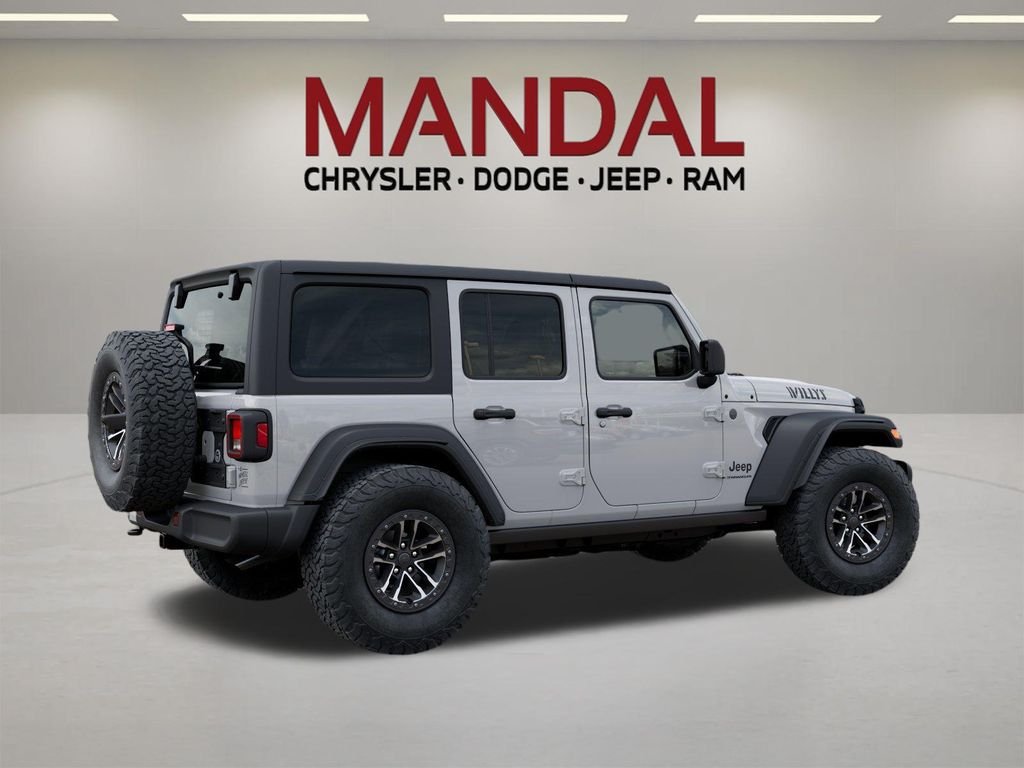 New 2026 Bright White Clear-Coat Exterior Paint Jeep Willys image 4