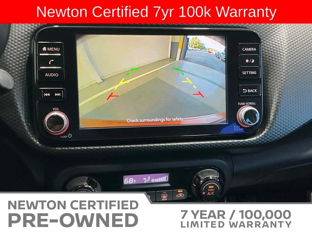 Certified Used 2022 Orange Metallic Nissan SV image 9