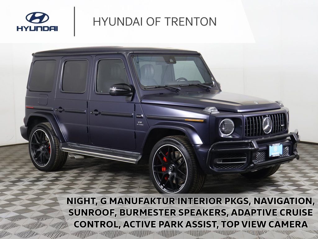 Used 2020 Blue Mercedes-Benz G 63 AMG® image 1