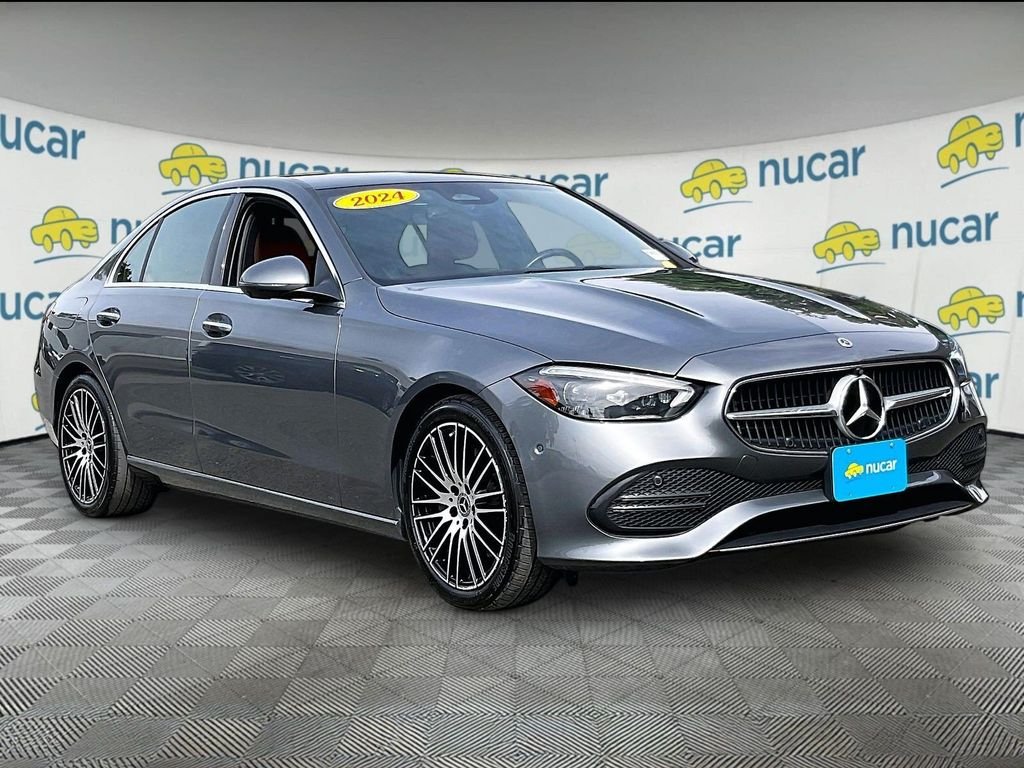 Used 2024 Gray Mercedes-Benz C 300 image 1