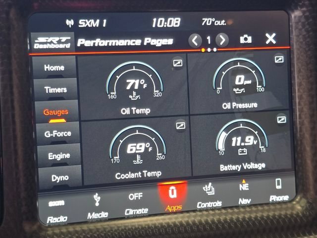 Used 2019 White Knuckle Clearcoat Dodge SRT Hellcat Redeye Widebody image 17