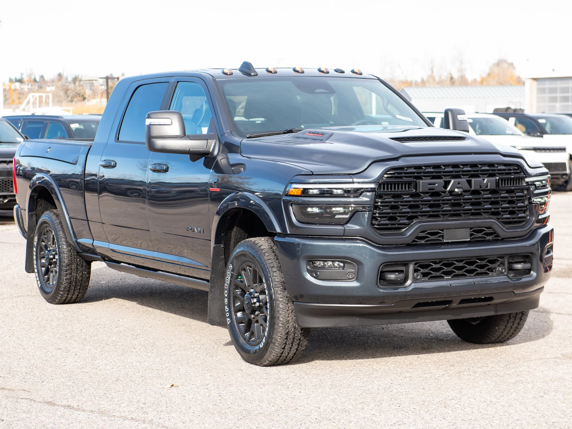 New 2027 Blue RAM Limited Night* Mega Cab 4x4, Sunroof, Passenger Screen, Level 1 Equip Group image 11