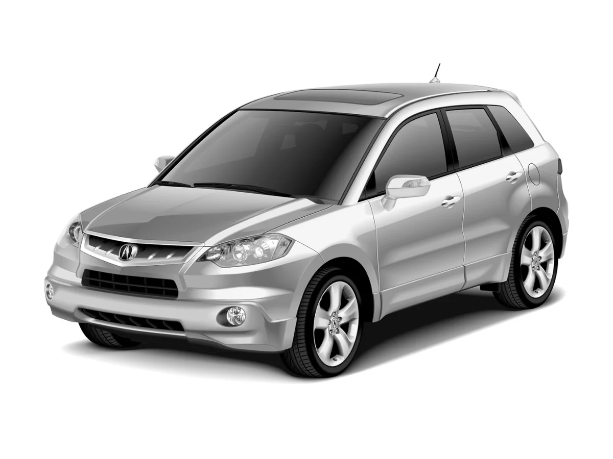 Used 2009 White Acura Base image 5