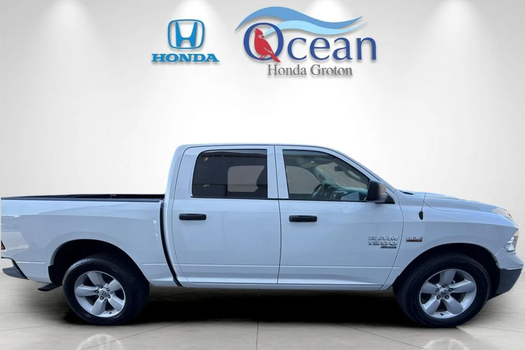 Used 2023 Bright White Clearcoat Ram SLT image 2