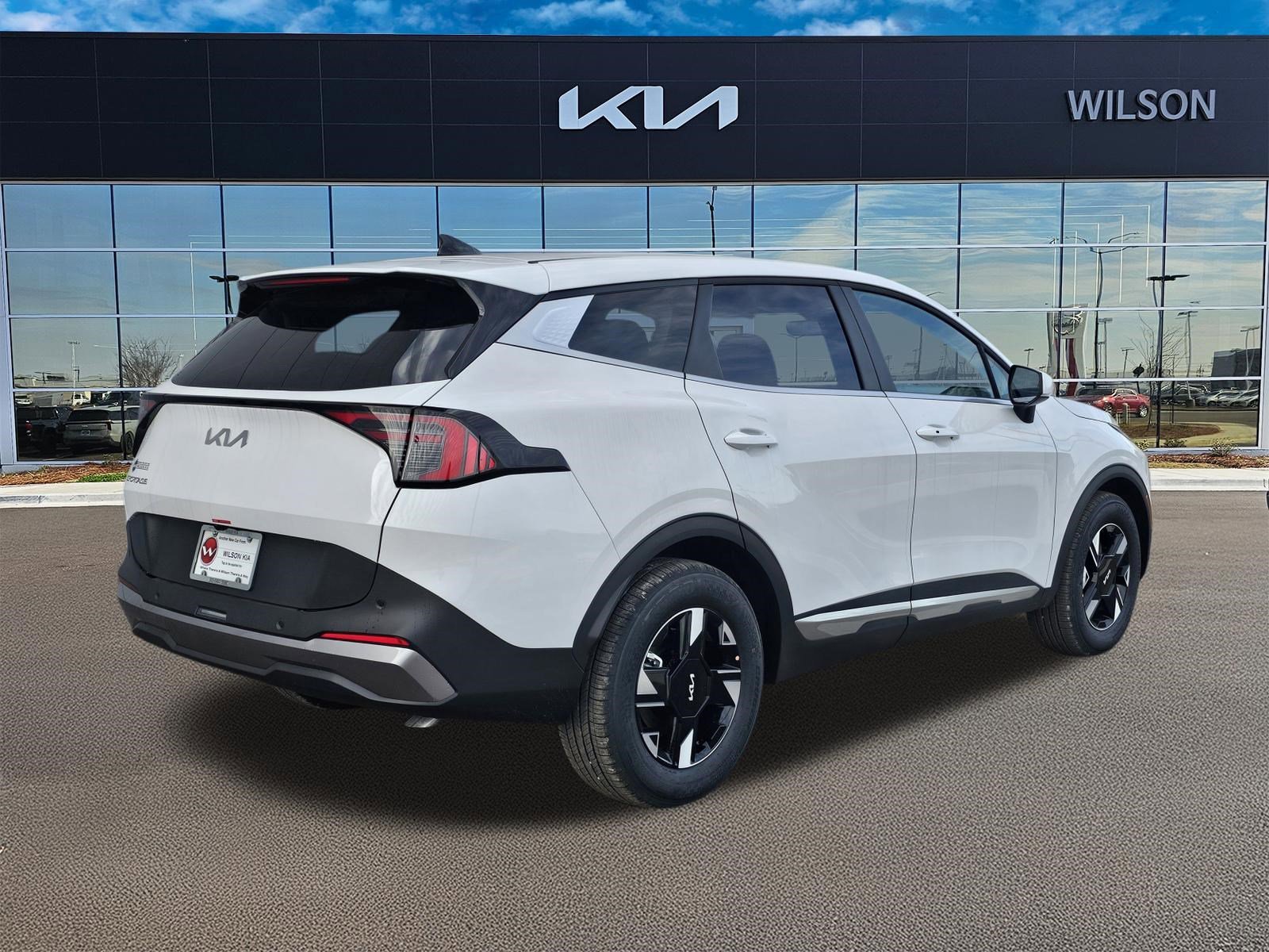 New 2026 Glacial White Pearl Kia LX image 2