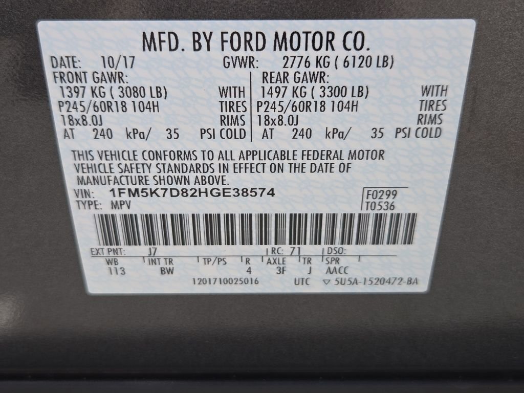 Used 2017 Gray Ford XLT image 34