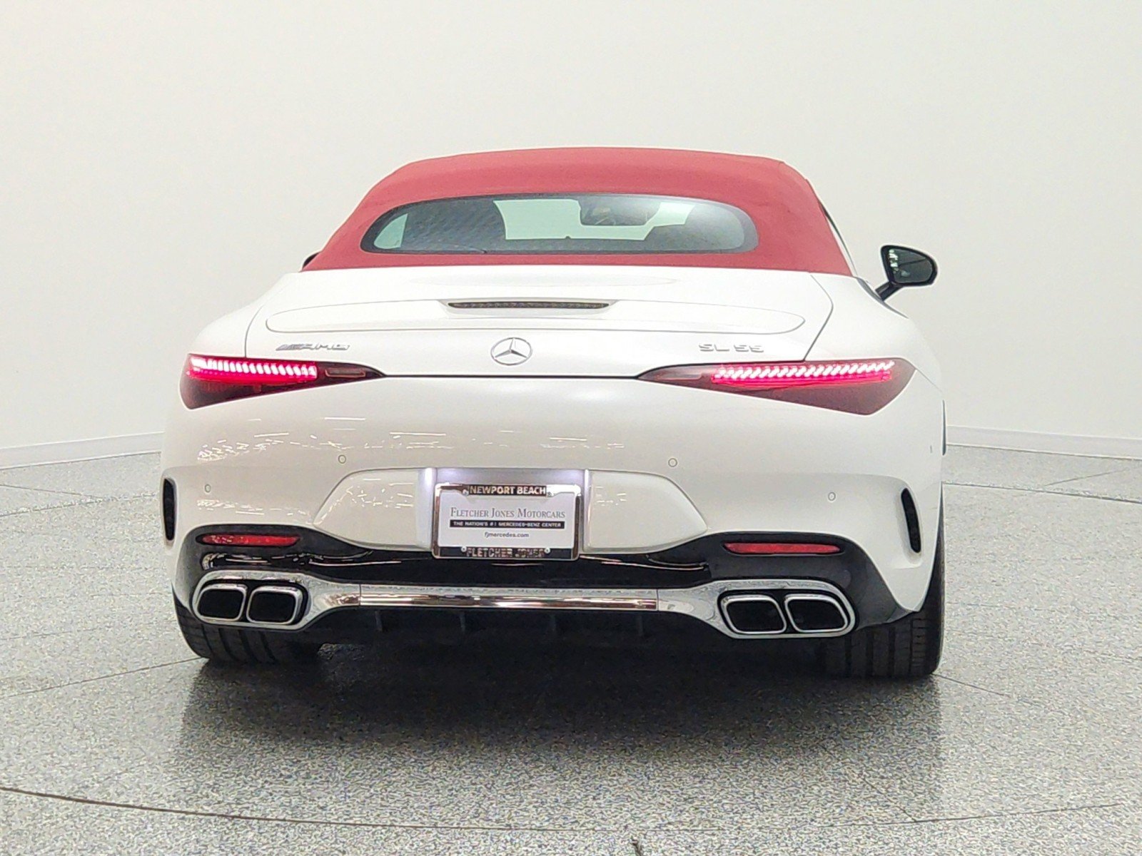 Certified Used 2023 MANUFAKTUR Moonlight White Metallic Mercedes-Benz AMG® SL 55 Roadster image 6
